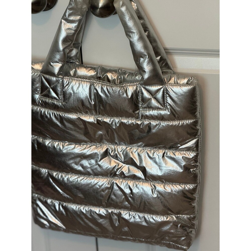 Justice Brand, Silver Shimmer, Puffer Travel Bag, Girl’s Accessories & Fun - Picture 8 of 10